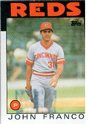 1986 Topps Baseball Cards      054      John Franco